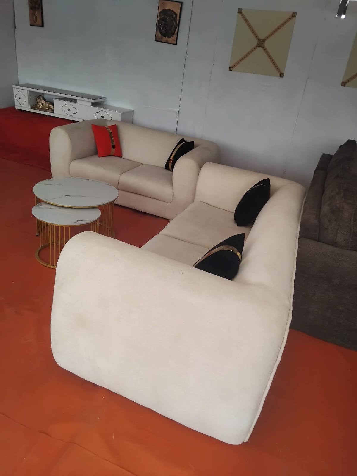Kipepeo Crescent Sofa Set